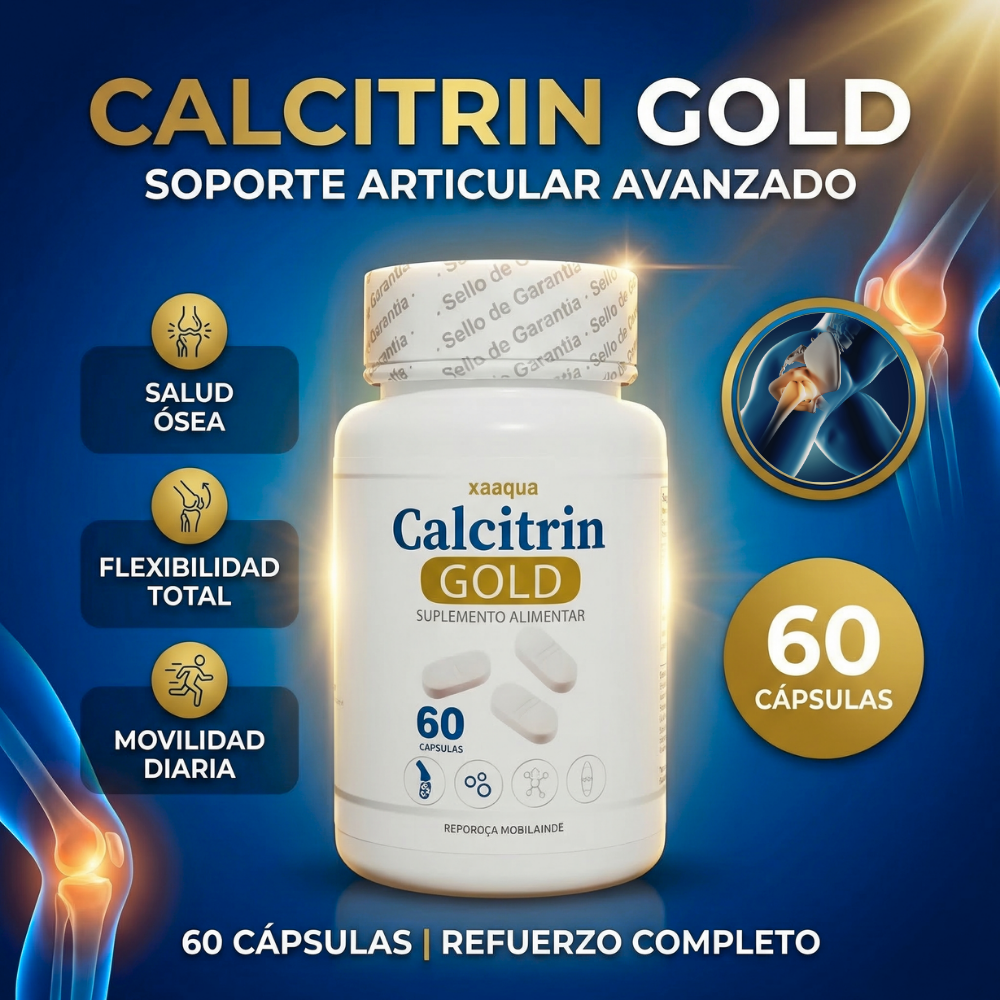 CALCITRIN GOLD – ¡Movilidad sin dolor y vida activa!