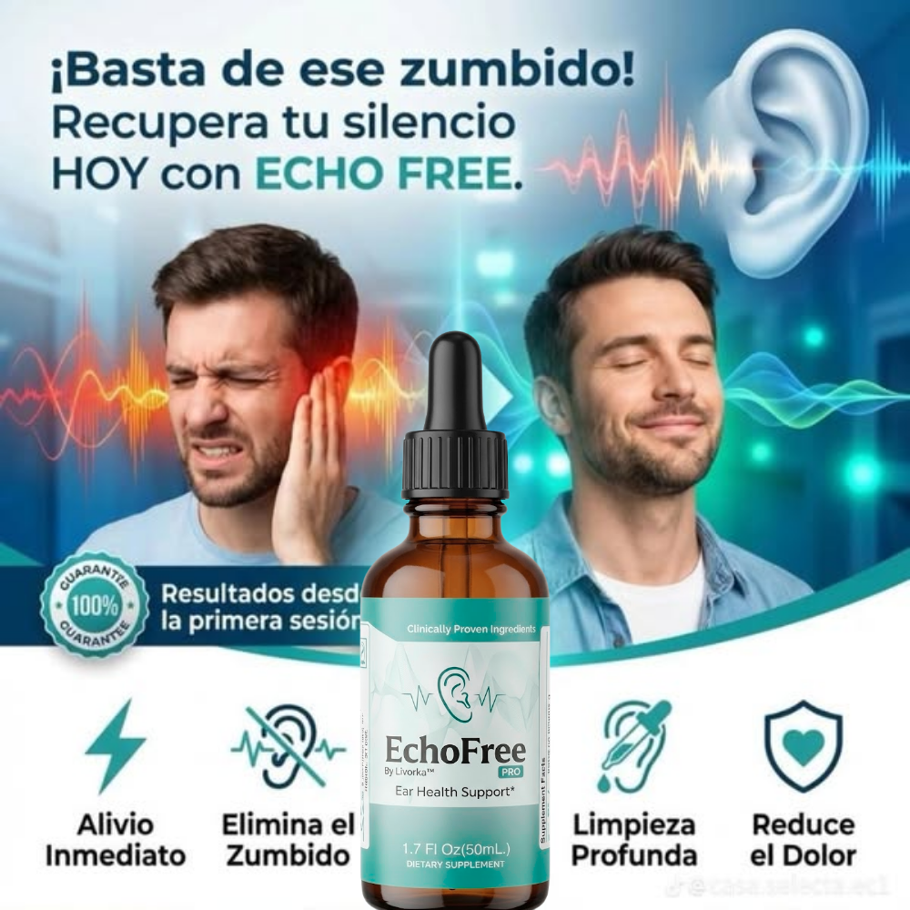 ECHO FREE – Gotas para el tinnitus