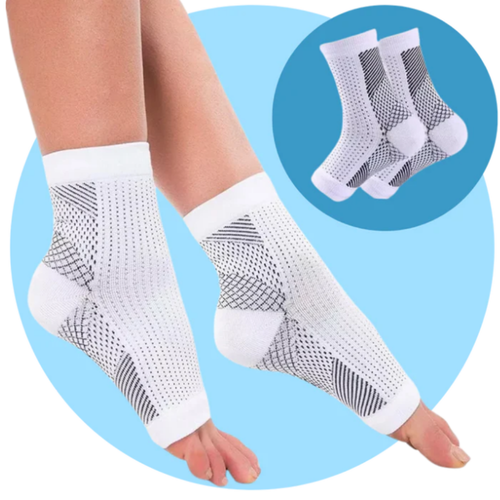 MEDIAS DE COMPRESION - ALIVIO PARA TUS PIES INFLAMADOS