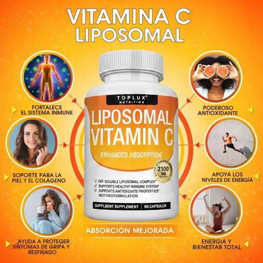 LIPOSOMAL TOPLUX - Suplemento de Vitamina C