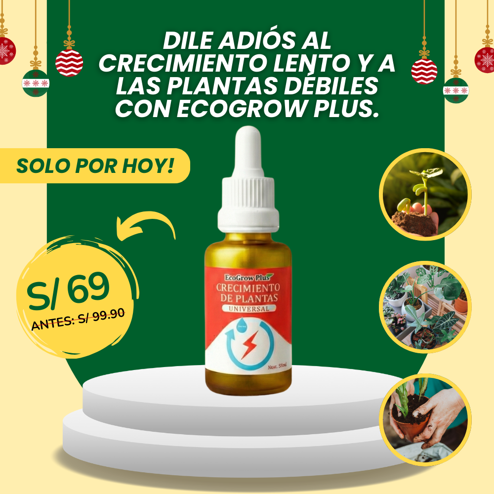 ECO GROW - Crecimiento para plantas