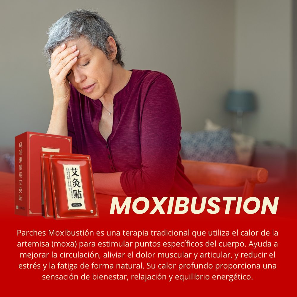 PARCHE MOXIBUSTION - TERAPIA DE ARTEMISA