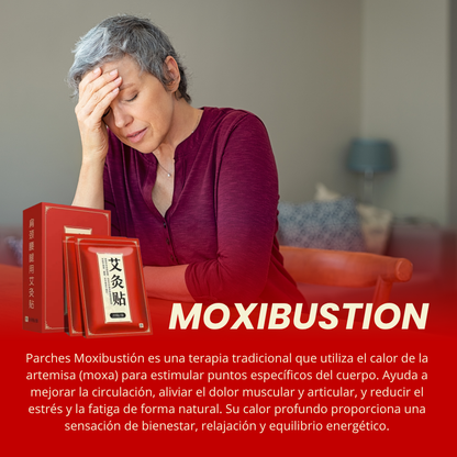 PARCHE MOXIBUSTION - TERAPIA DE ARTEMISA