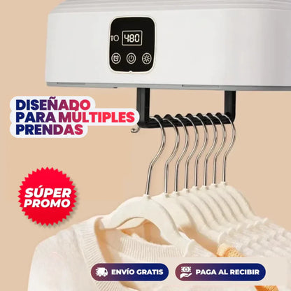SECADORA DE ROPA PORTATIL | UV + ANTI ARRUGAS