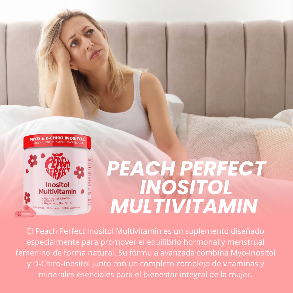 PEACH PERFECT INOSITOL MULTIVITAMIN - EQUILIBRIO HORMONAL NATURAL