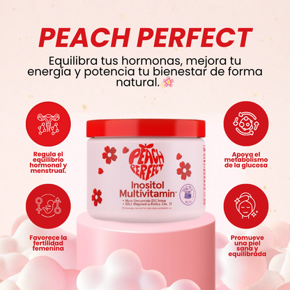PEACH PERFECT INOSITOL MULTIVITAMIN - EQUILIBRIO HORMONAL NATURAL