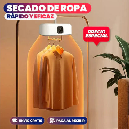 SECADORA DE ROPA PORTATIL | UV + ANTI ARRUGAS