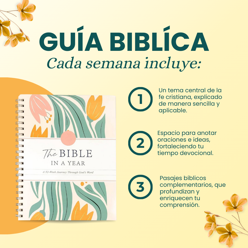 LA BIBLIA EN UN AÑO / GUÍA ESPIRITUAL