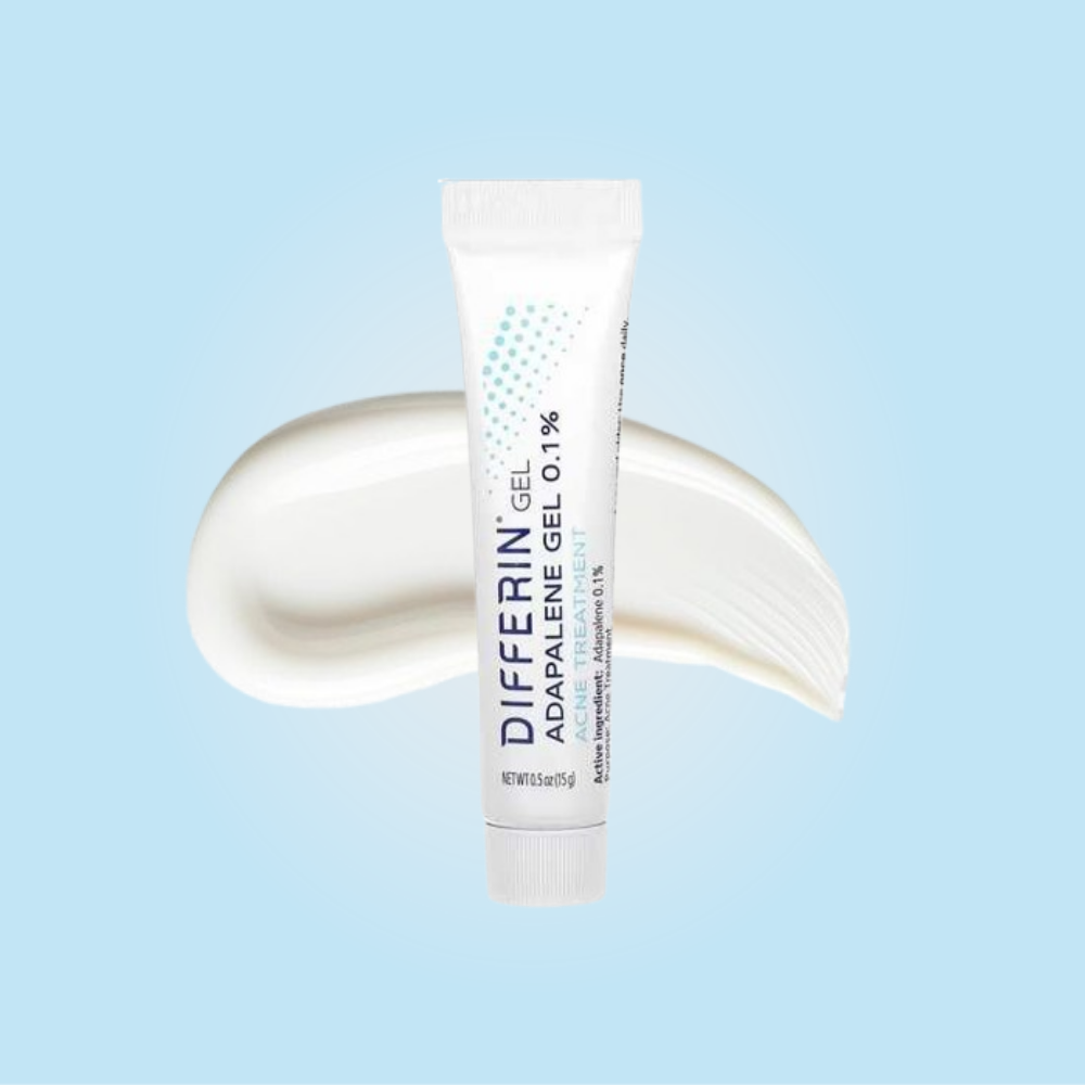 Differin Adapalene Gel 0.1% Tratamiento acné, 0.03 oz