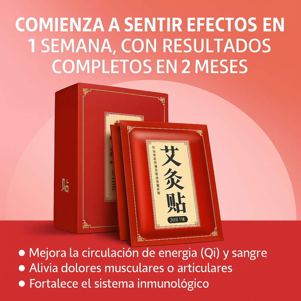 PARCHE MOXIBUSTION - TERAPIA DE ARTEMISA
