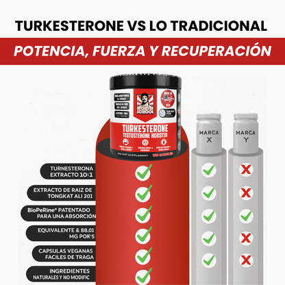 TURKESTERONE OLD SCHOOL – SUPLEMENTO DEPORTIVO NATURAL