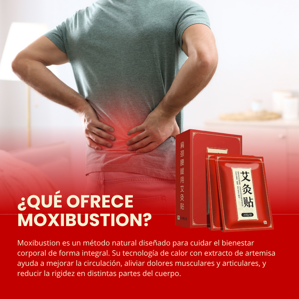 PARCHE MOXIBUSTION - TERAPIA DE ARTEMISA