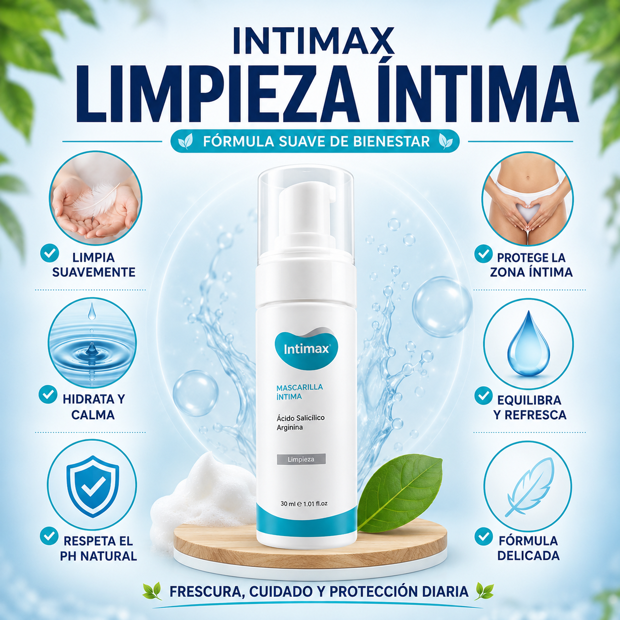 INTIMAX - Limpieza, Frescura, Protección✨