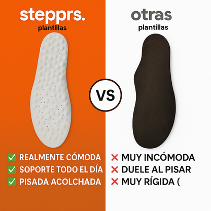 STEPPRS PLANTILLAS PARA ALIVIO DIARIO
