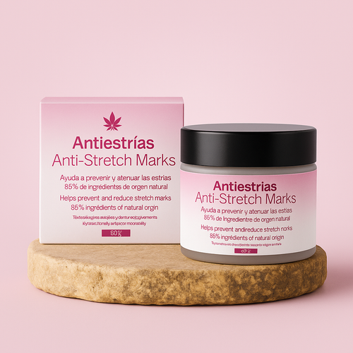 Crema Antiestrías ANTISTRETCH - ¡Resultados Visibles en 7 Días!