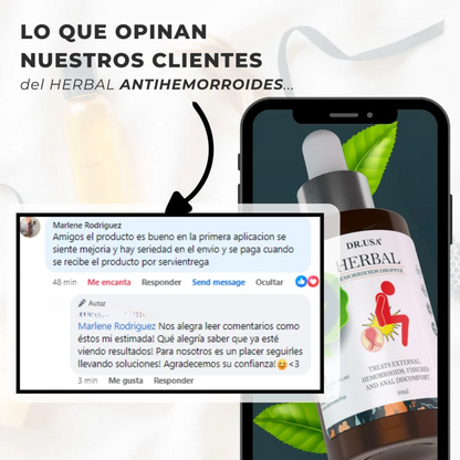 HERBAL para hemorroides (Gotero)