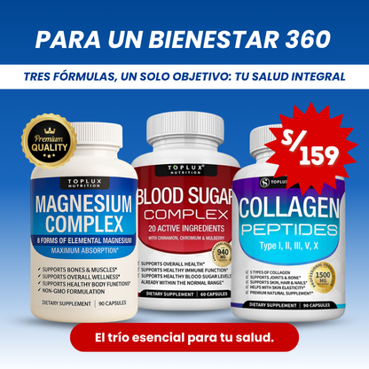 PÉPTIDOS DE COLÁGENO PREMIUM (TIPOS I, II, III, V, X)
