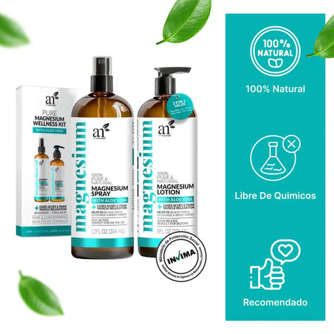 MAGNESIUM OIL - ACEITE DE MAGNESIO PARA CALAMBRES Y MUSCULOS
